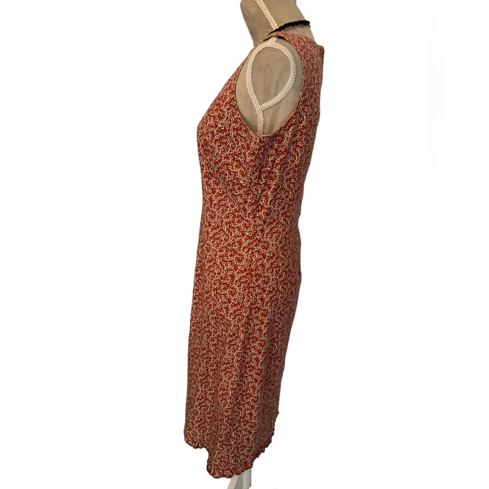 Liz Claiborne Lizwear Jeans Vintage Cotton Shift Dress Size 4 - Picture 5 of 12